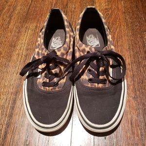 VANS Punk - Cheetah/Leopard Print Shoes